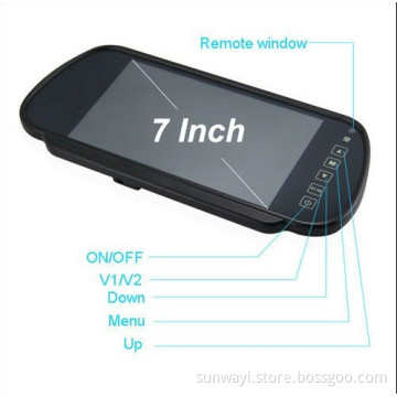7 Inch Car Rear View Mirror Display